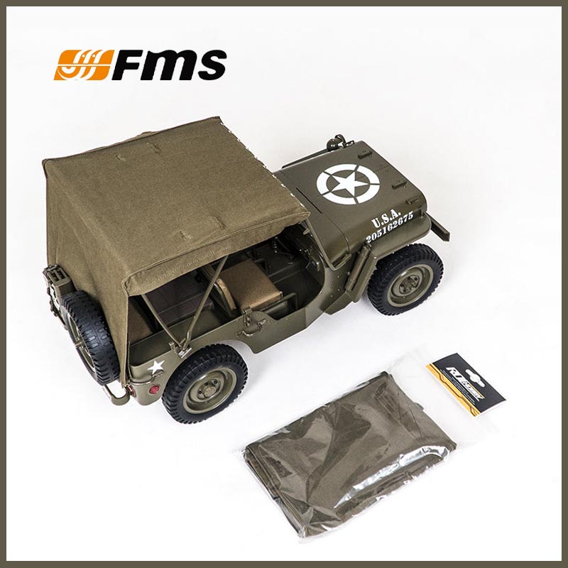 Dach płócienny FMS 1/12 C1167  – Rc Hobby & Maskinservice I Eskilstuna recenzja i cena